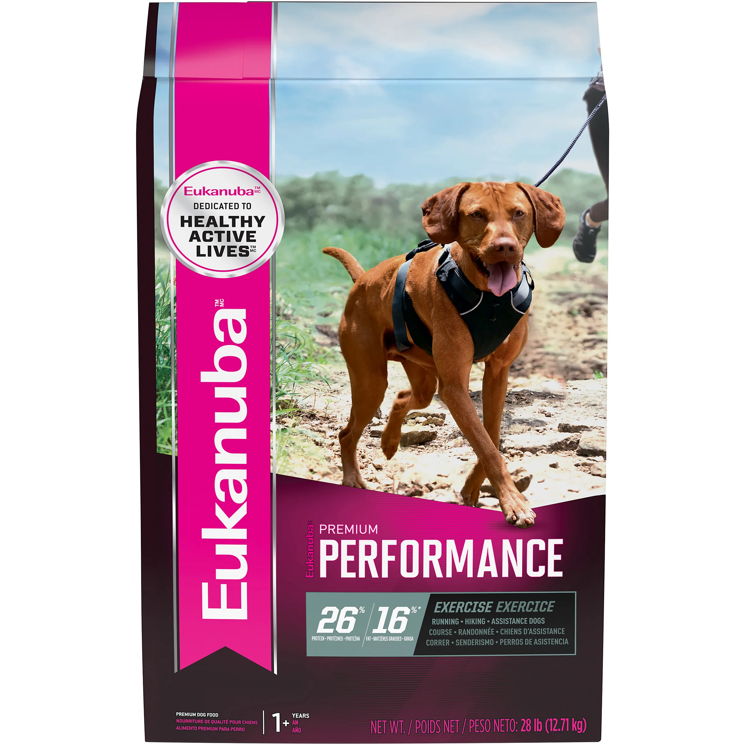 Eukanuba Premium Performance 26/16 Exercise Dry Dog Food