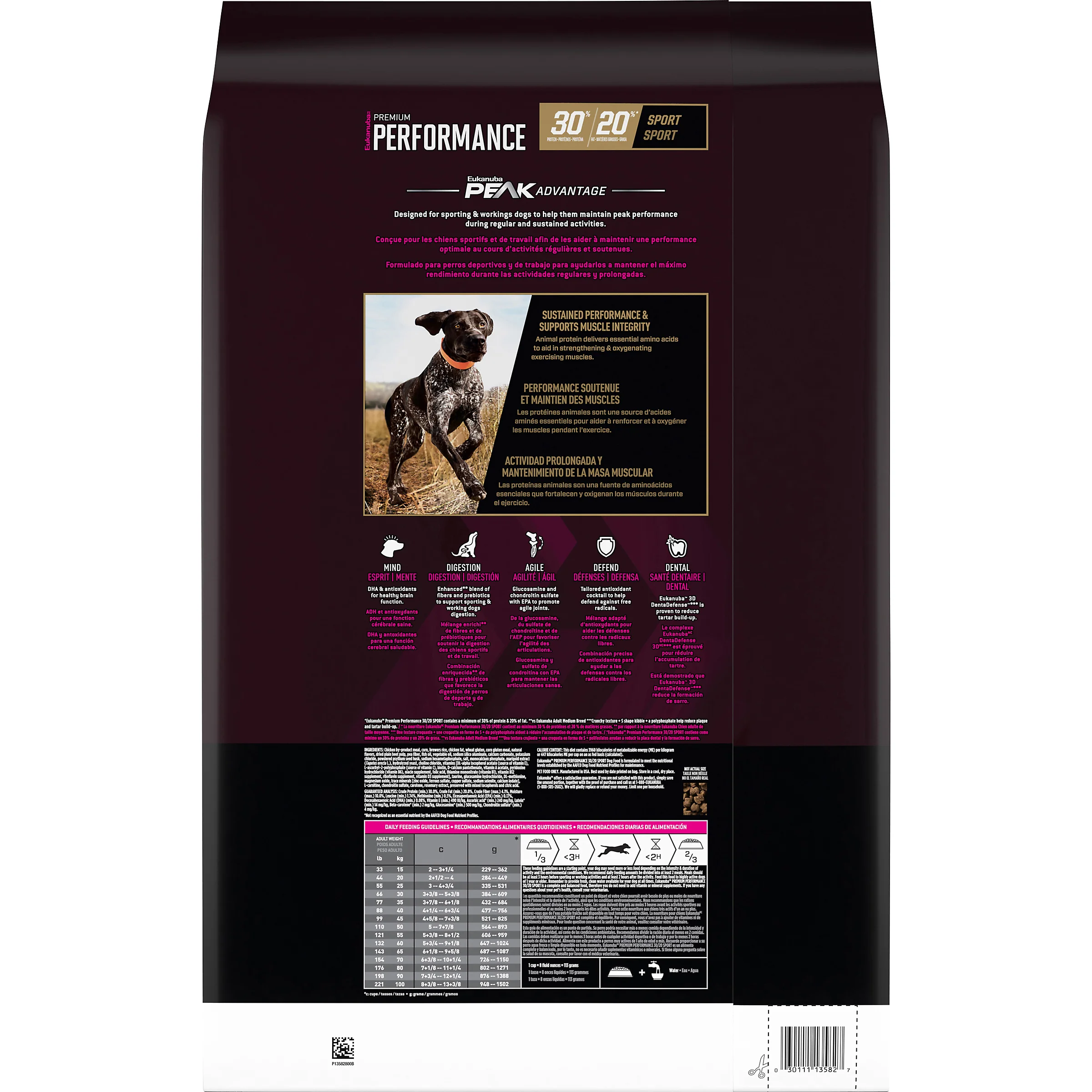 Eukanuba Premium Performance 30/20 Sport Dry Dog Food - Image 2