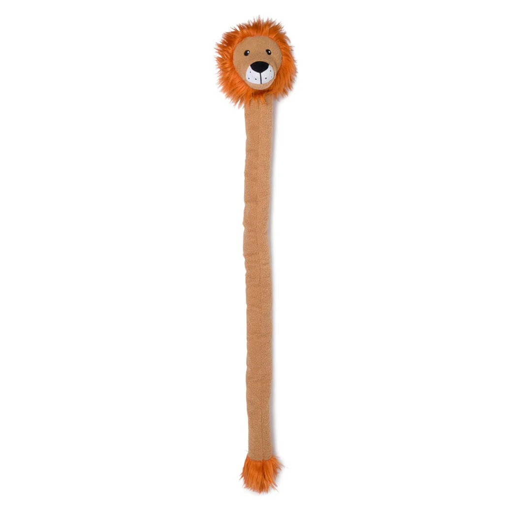 Fabdog Twisty Lion Plush Dog Toy - Image 3