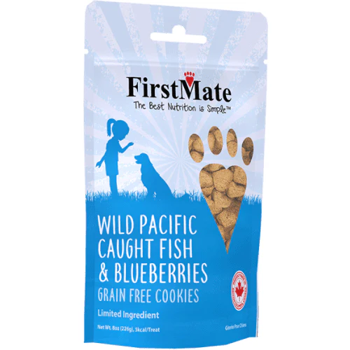 FirstMate Fish With Blueberry Dog Treats