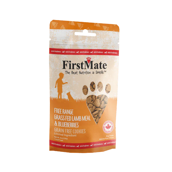 FirstMate Lamb With Blueberry Mini Trainers Dog Treats
