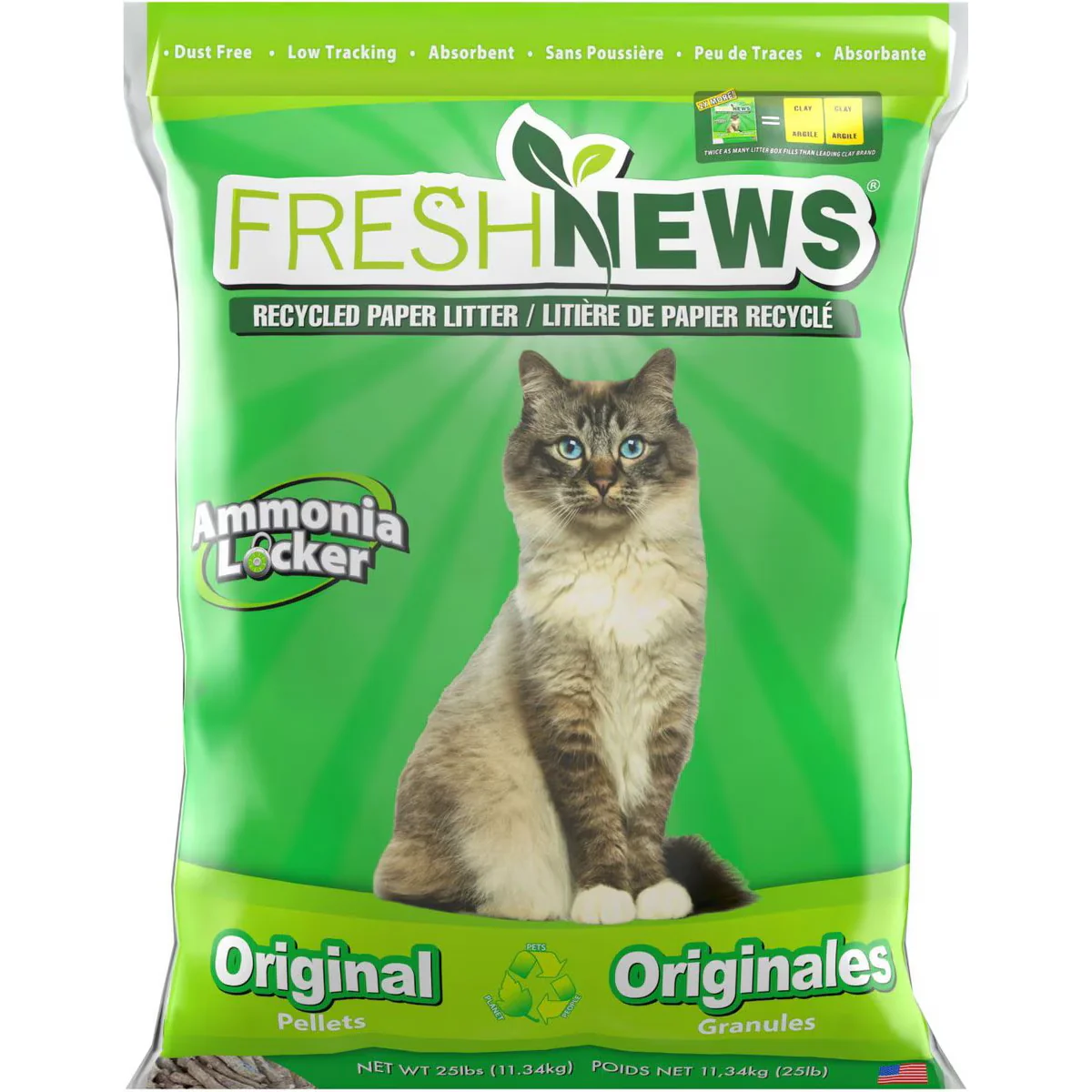 Fresh News Premium Paper Cat Litter - Image 2
