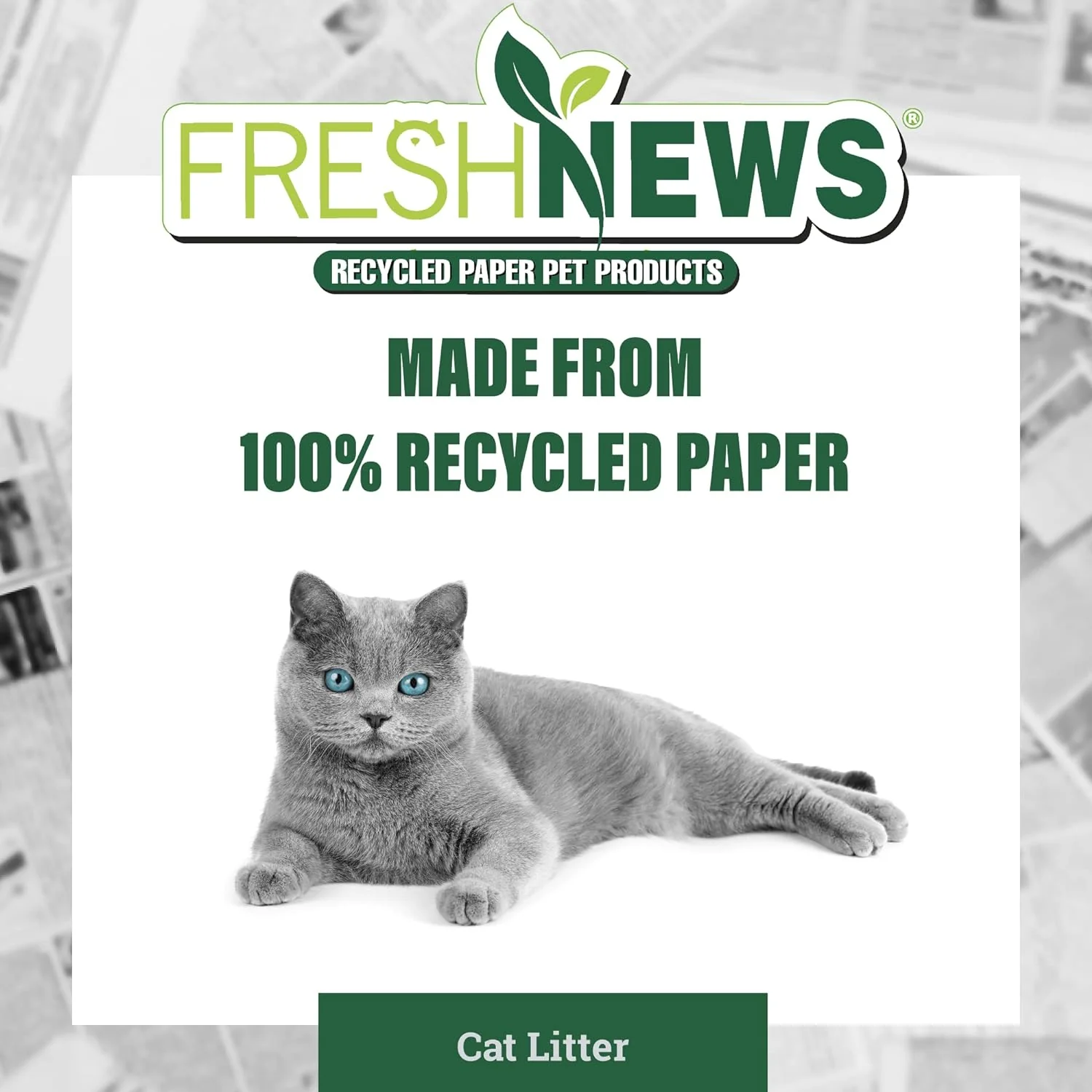 Fresh News Premium Paper Cat Litter - Image 3
