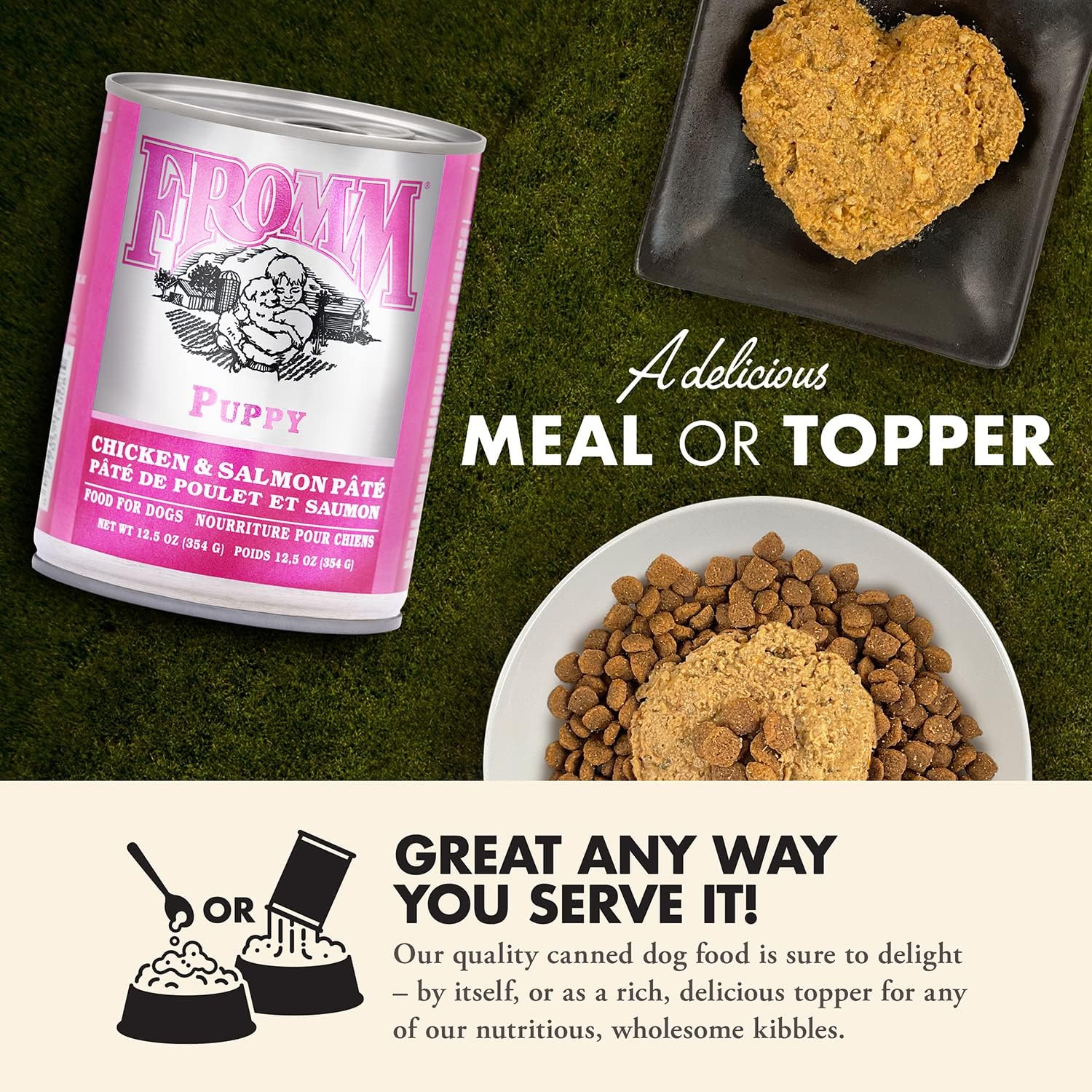 Fromm Canned Dog Food Classic Puppy Chicken and Salmon - Image 9
