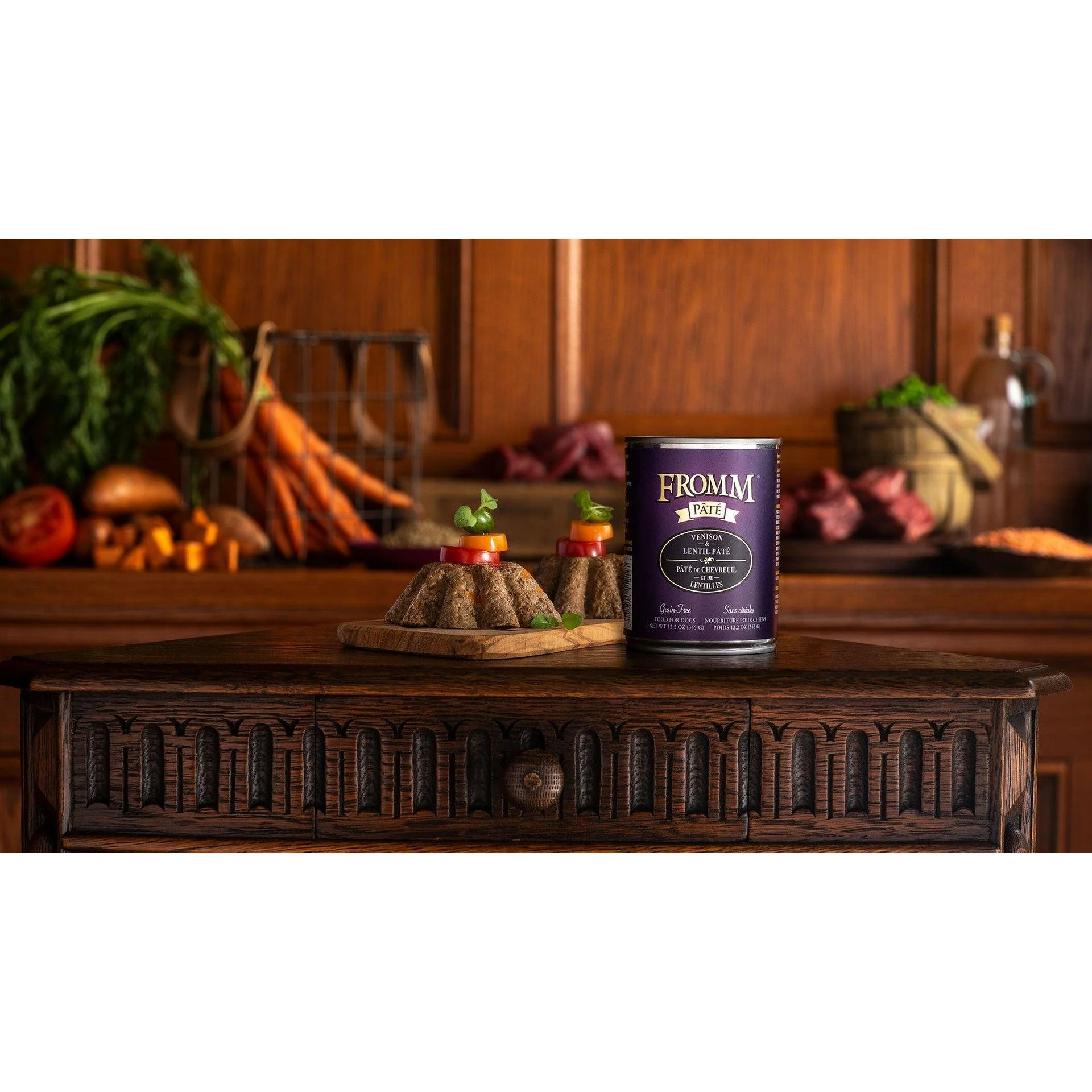Fromm Canned Dog Food Venison & Lentil Pate - Image 2