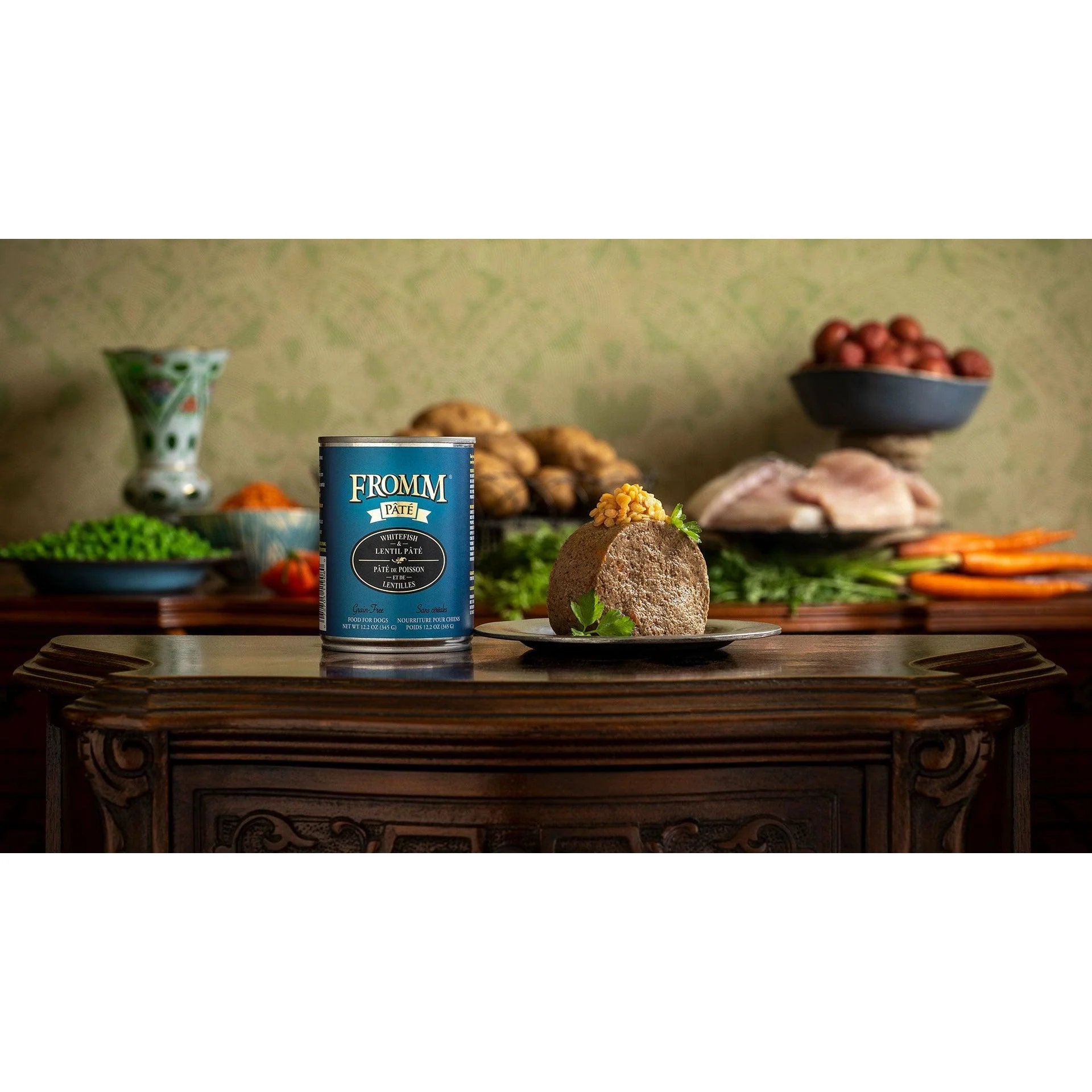 Fromm Canned Dog Food Whitefish & Lentil Pate - Image 2