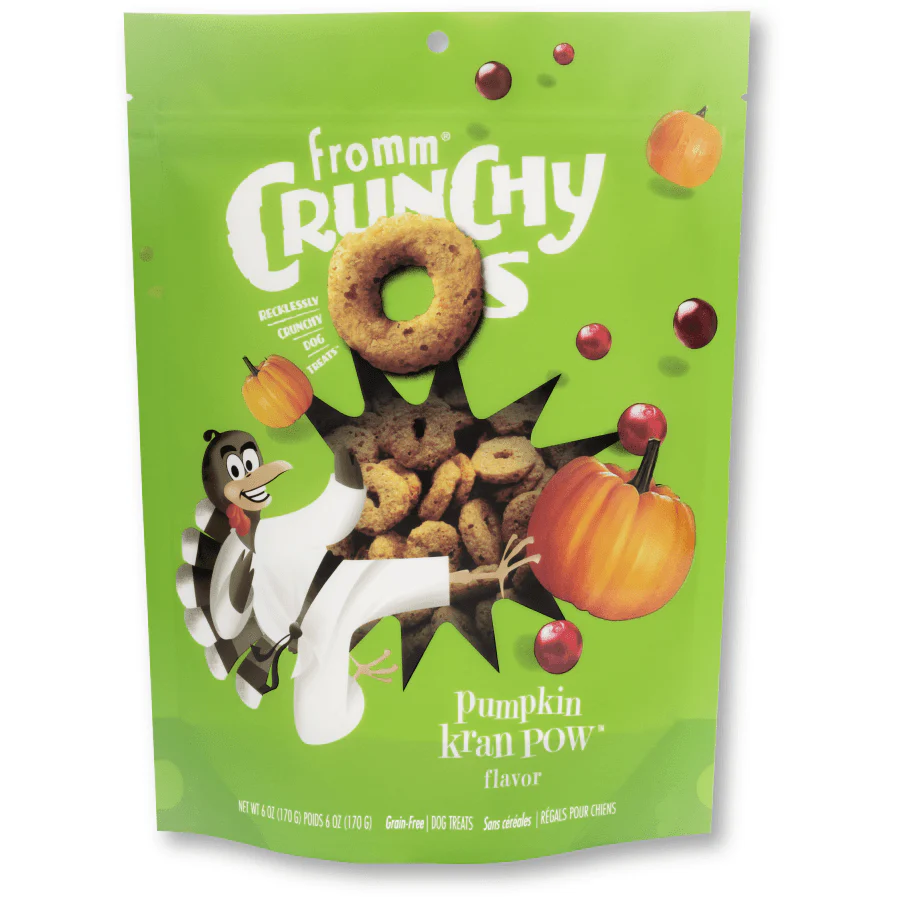 Fromm Crunchy O's Pumpkin Kran Pow Dog Treats