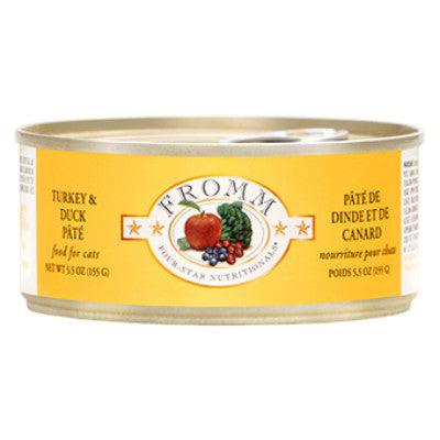 Fromm Four Star Canned Cat Food Turkey & Duck Pate