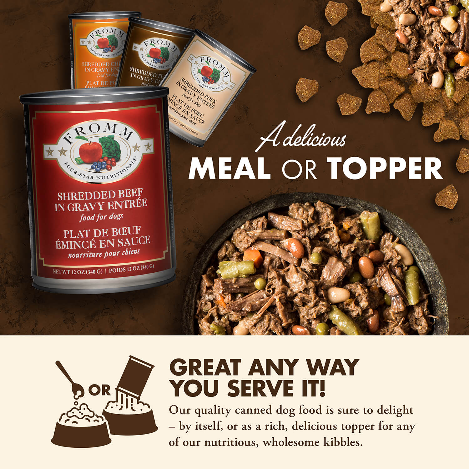 Fromm Four Star Dog Shredded Beef In Gravy - Image 4