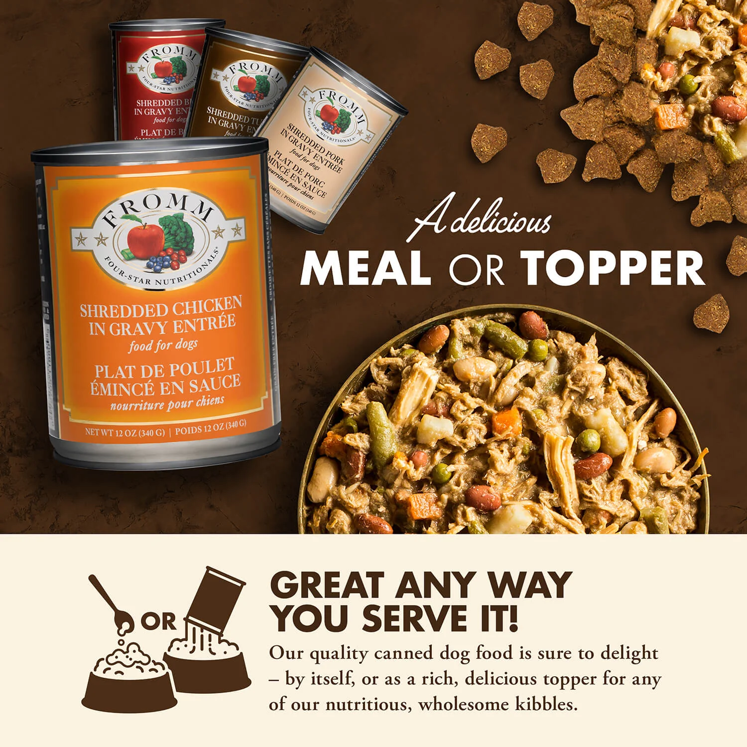 Fromm Four Star Dog Shredded Chicken In Gravy - Image 4