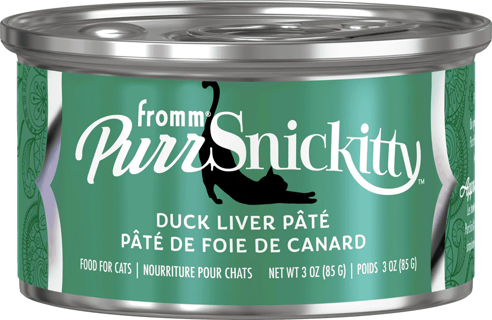 Fromm Purr-Snickitty Duck Liver Pate Wet Cat Food