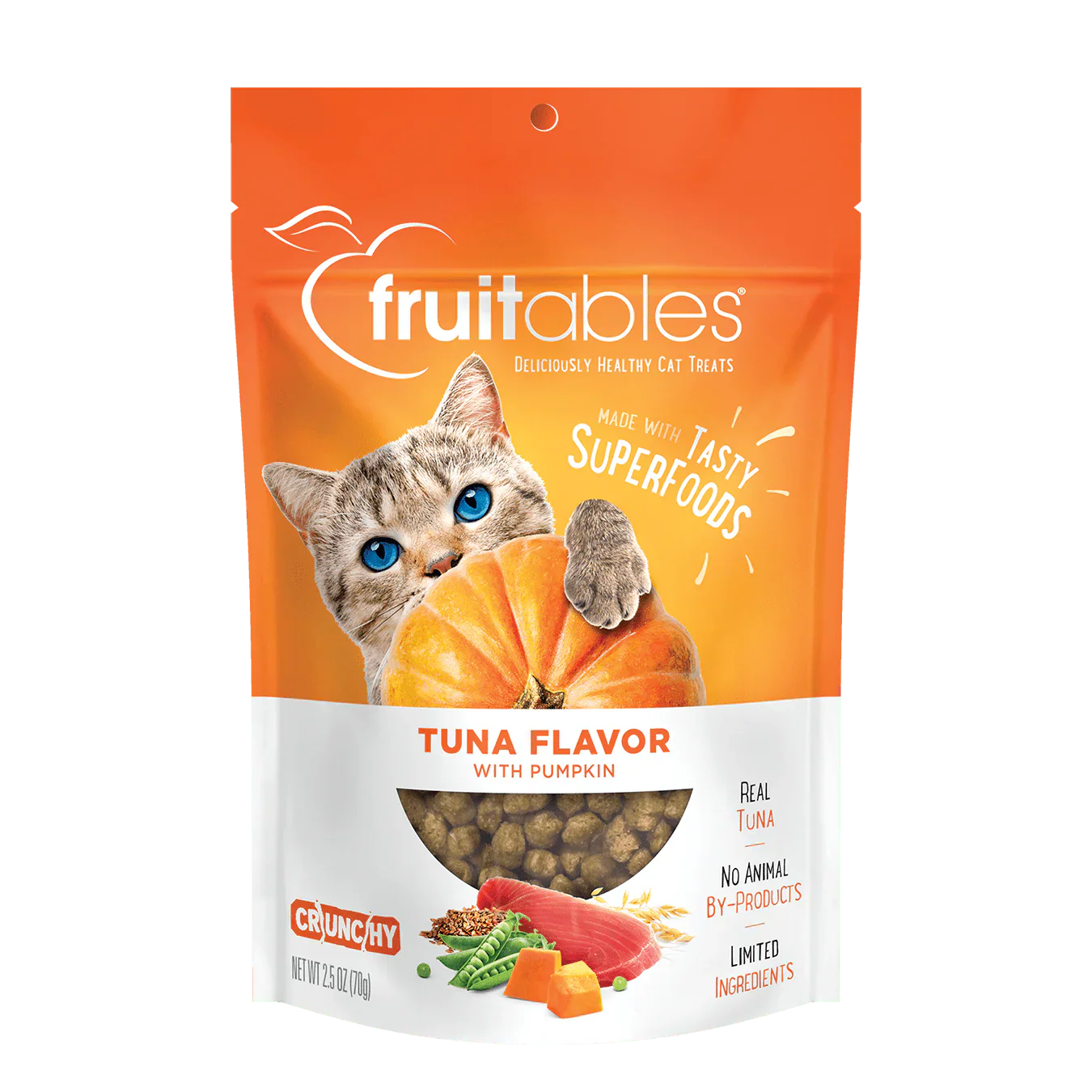 Fruitables Cat Treat Tuna & Pumpkin