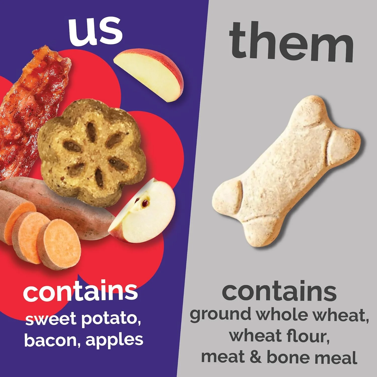 Fruitables Skinny Minis Dog Treats Apple & Bacon - Image 4