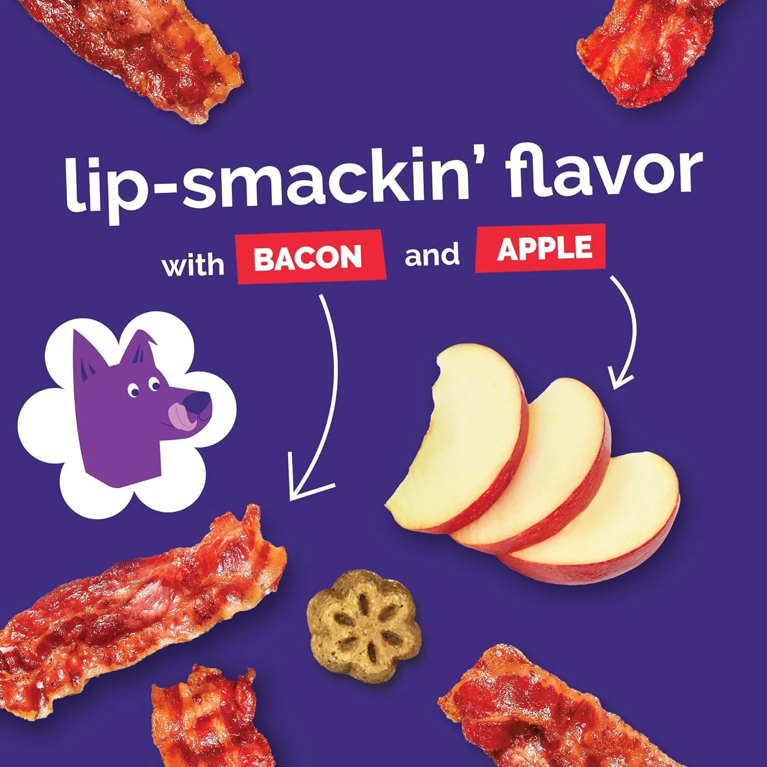 Fruitables Skinny Minis Dog Treats Apple & Bacon - Image 7
