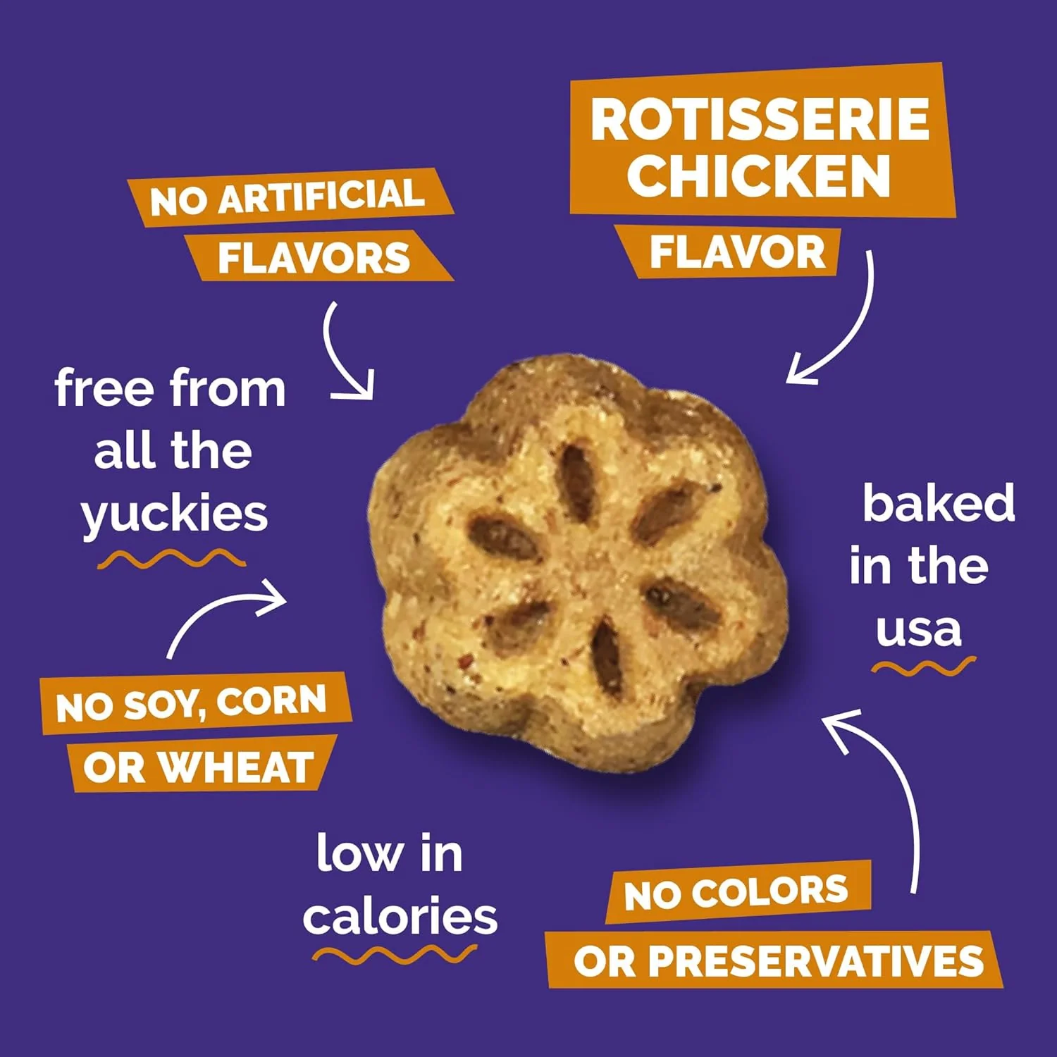 Fruitables Skinny Minis Dog Treats Rotisserie Chicken - Image 4