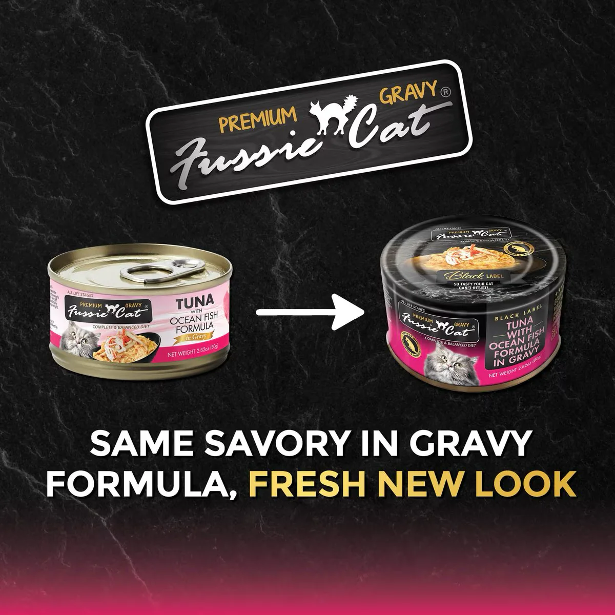 Fussie Cat Premium Tuna With Ocean Fish Formula in Gravy - Image 2