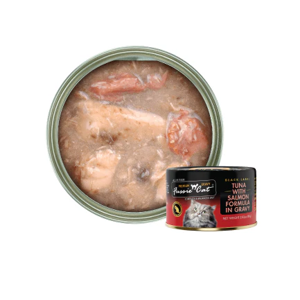 Fussie Cat Premium Tuna With Salmon Formula in Gravy - Image 2