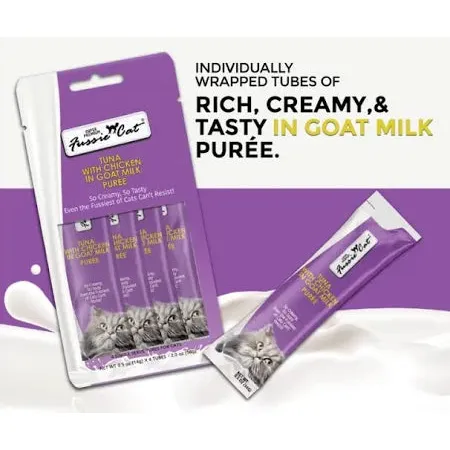 Fussie Cat Puree Tubes Chicken in Goats Milk - Image 2