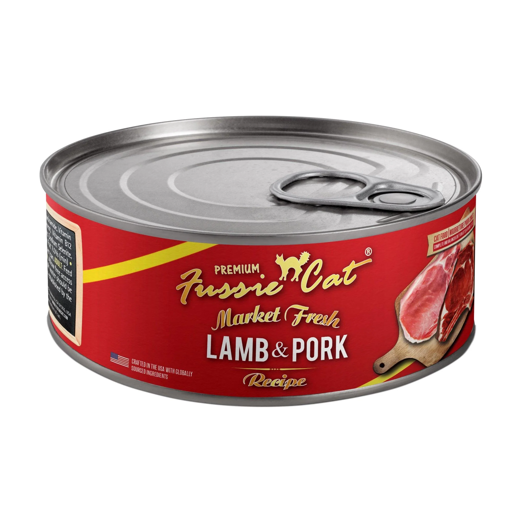 Fussie Market Fresh Lamb & Pork Canned Cat Food