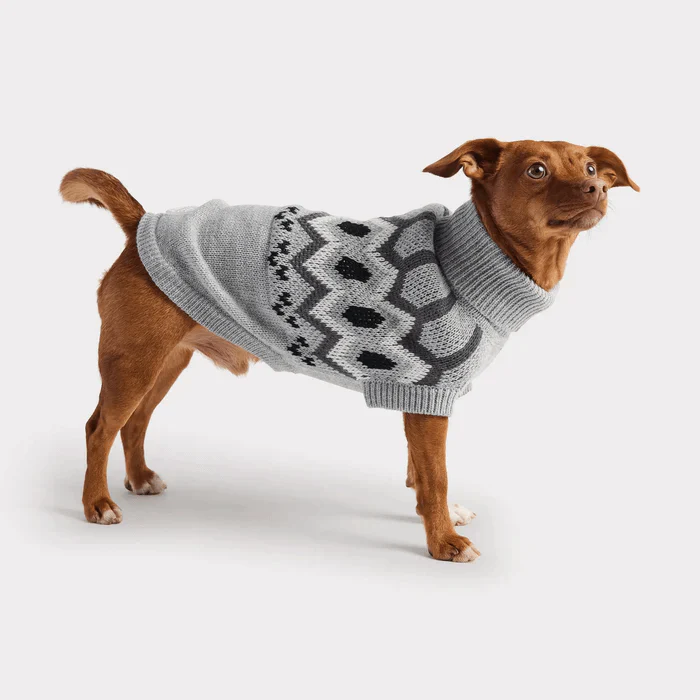 GF Pet Heritage Sweater Grey For Dogs - Image 2