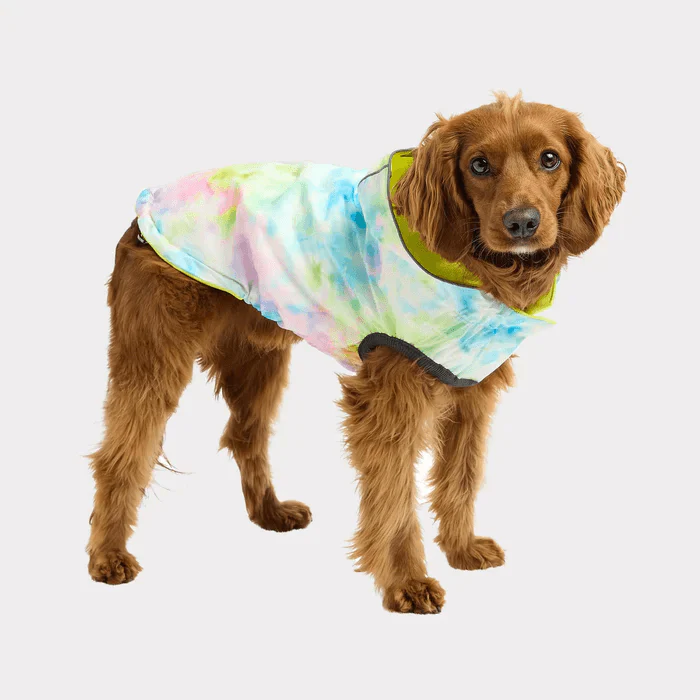 GF Pet Reversible Raincoat Neon Yellow For Dogs - Image 4