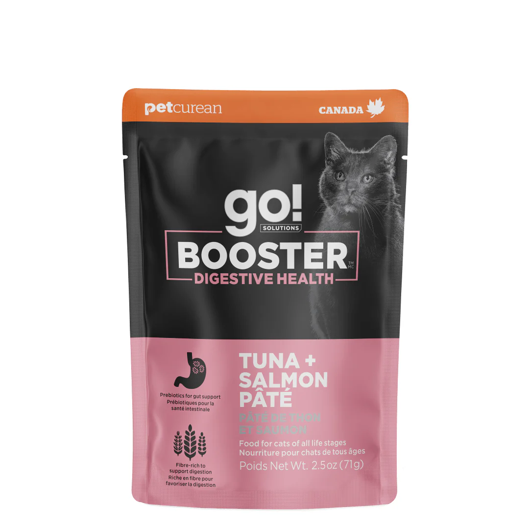 Go! Booster Digestive Health Tuna + Salmon Pate for cats