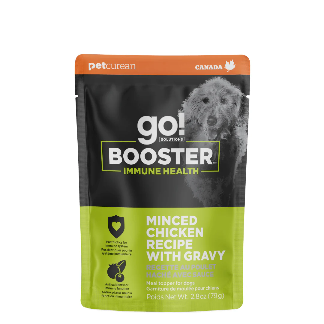 Go! Booster Immune Health Minced Chicken with gravy for dogs