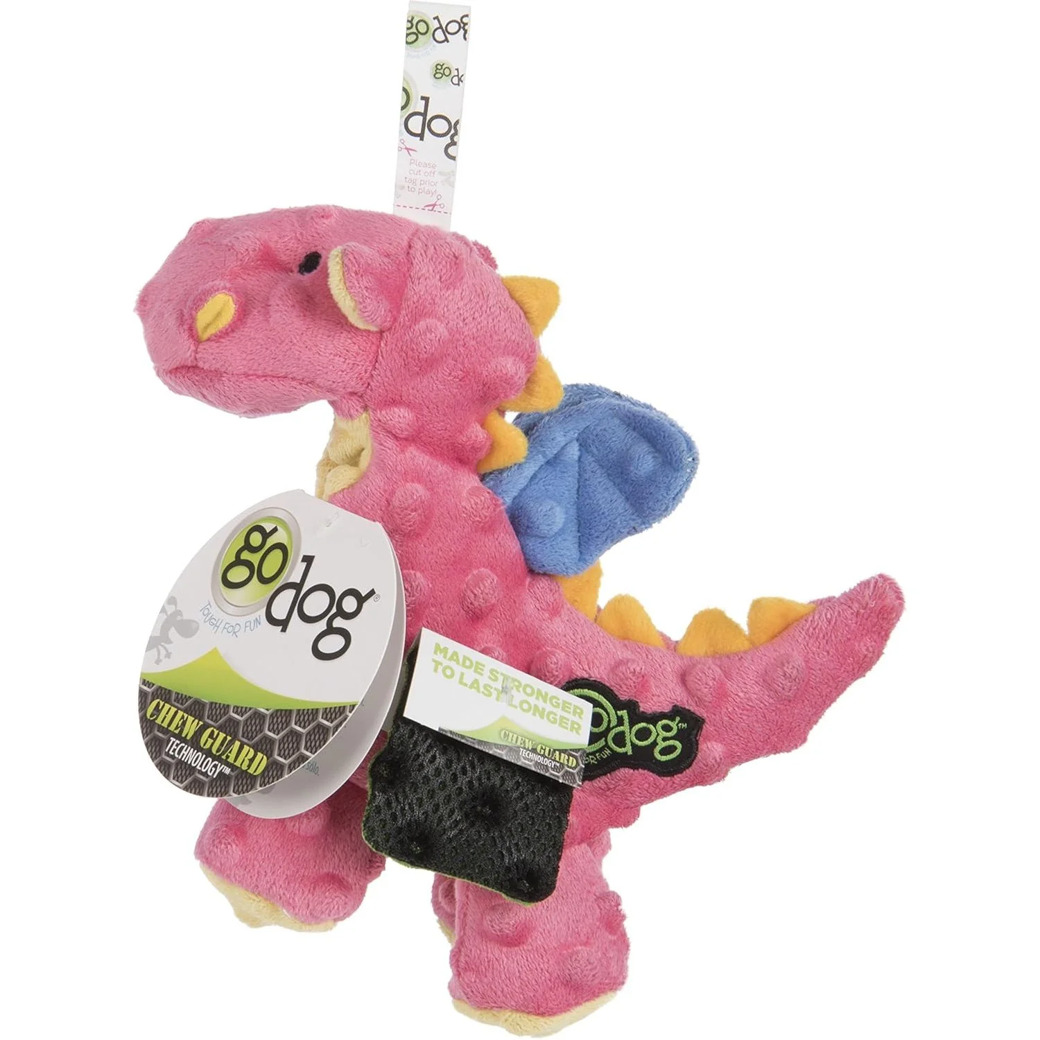 Go Dog Chew Guard Baby Dragon Coral - Image 3