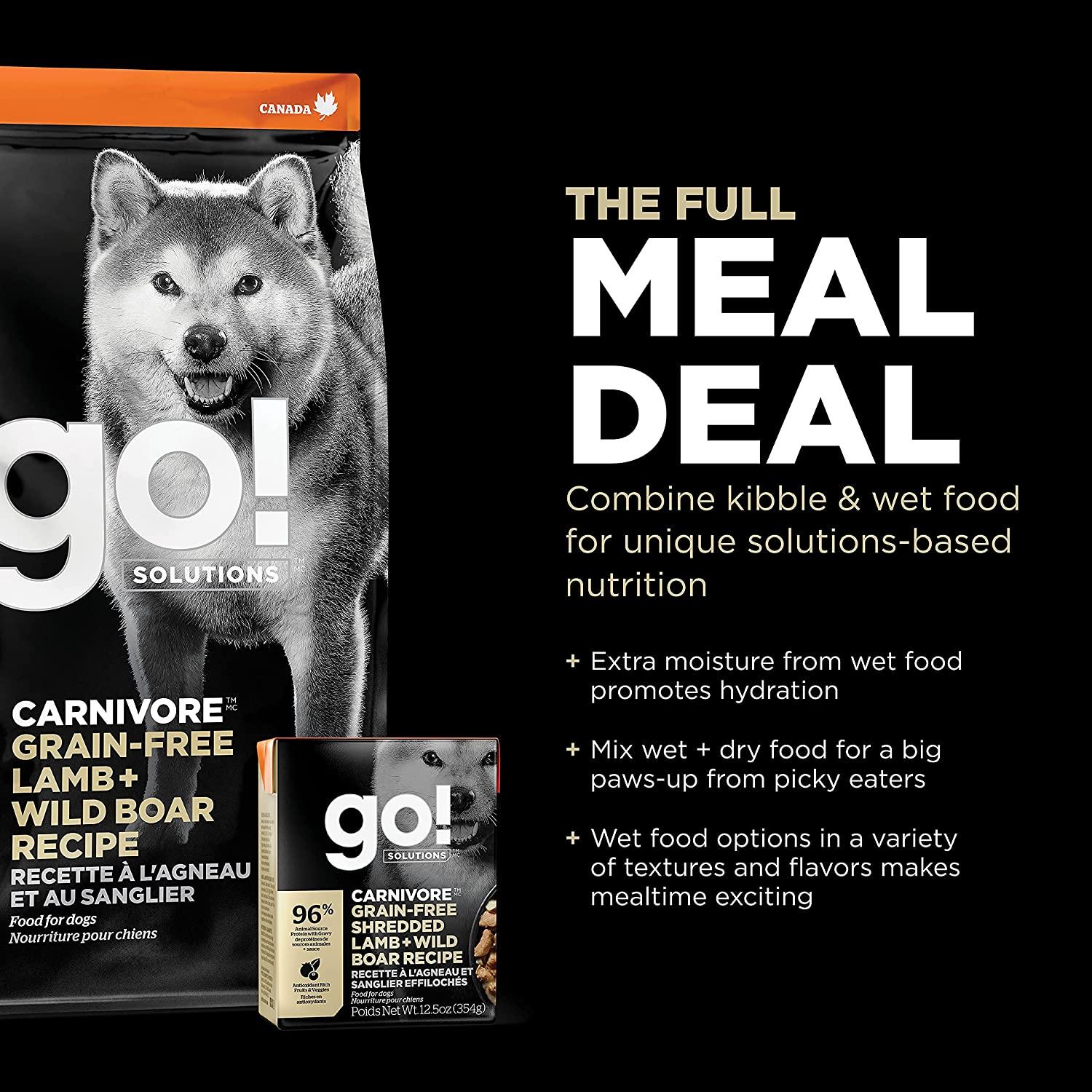 Go! Grain-Free Lamb + Wild Boar recipe for dogs - Image 7