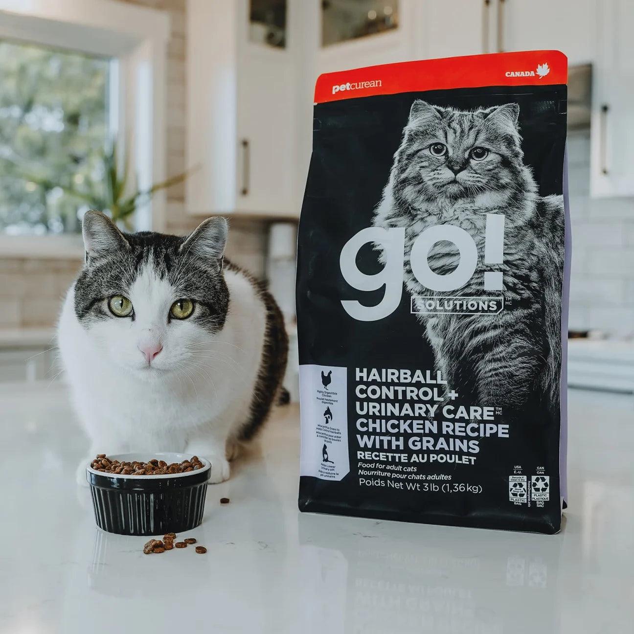 Go! Hairball Control & Urinary Care Chicken Recipe with Grains for cats - Image 4