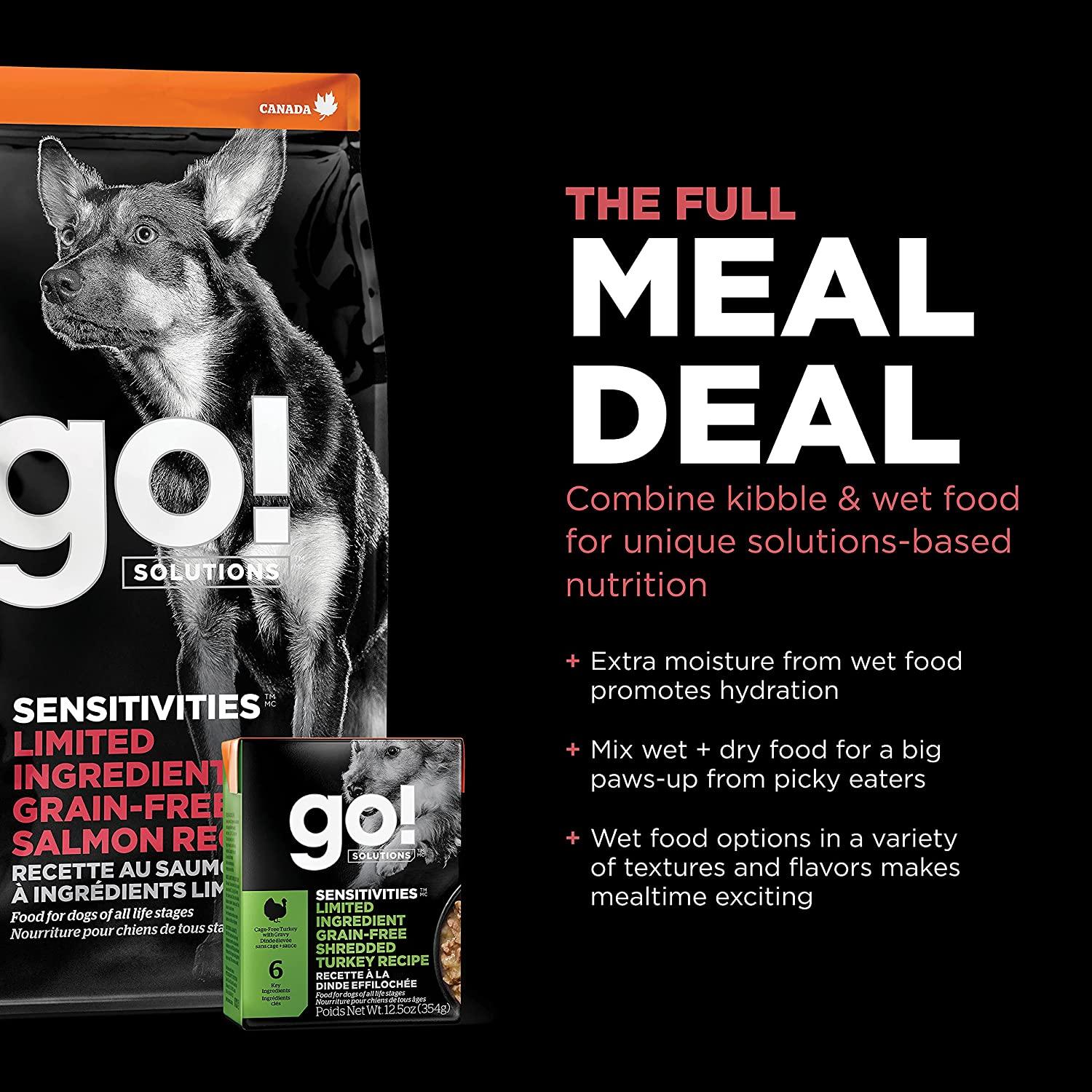Go! Sensitivities Limited Ingredient Grain Free Salmon recipe for dogs - Image 7