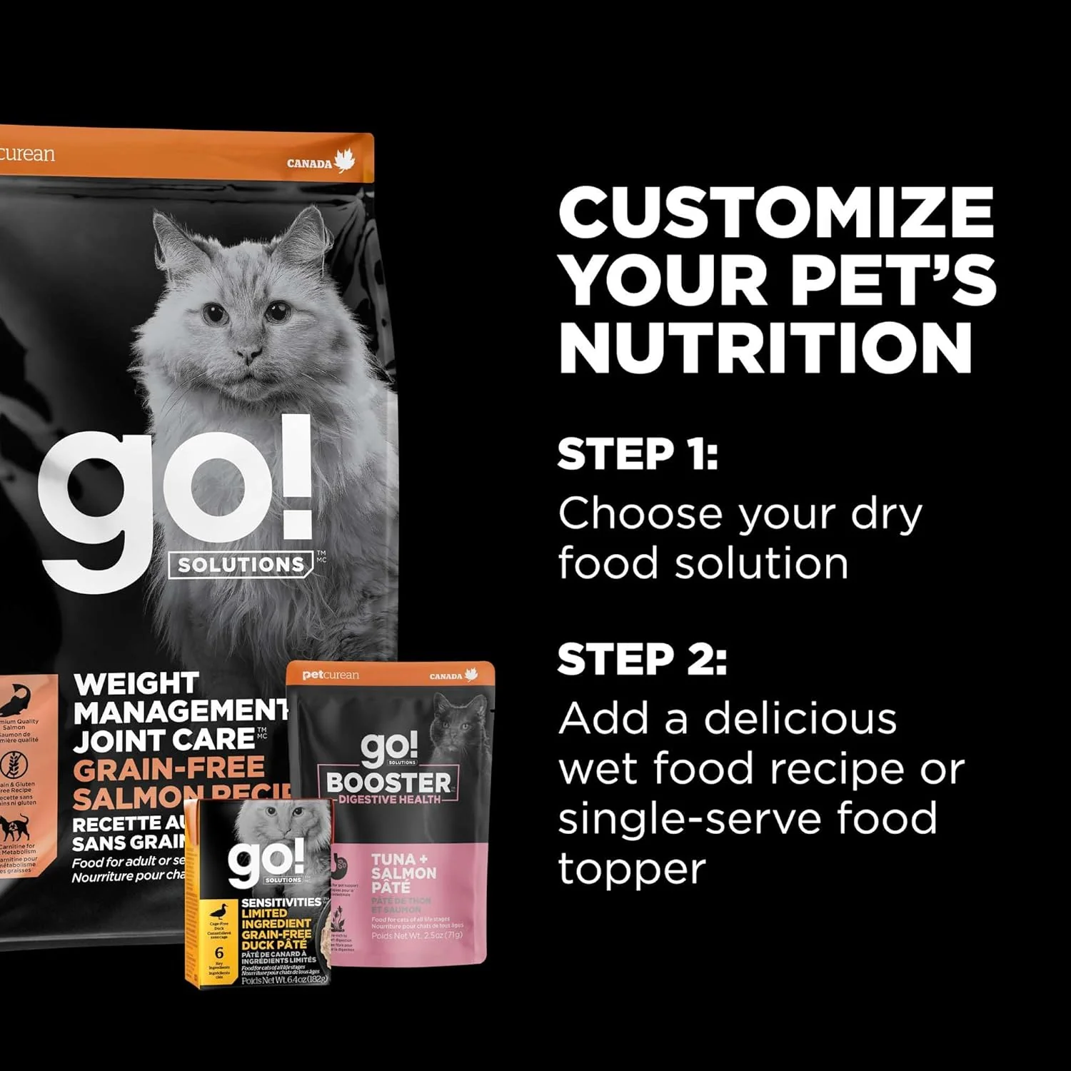 Go! Weight Management + Joint Care Grain-Free Salmon Recipe for cats - Image 8