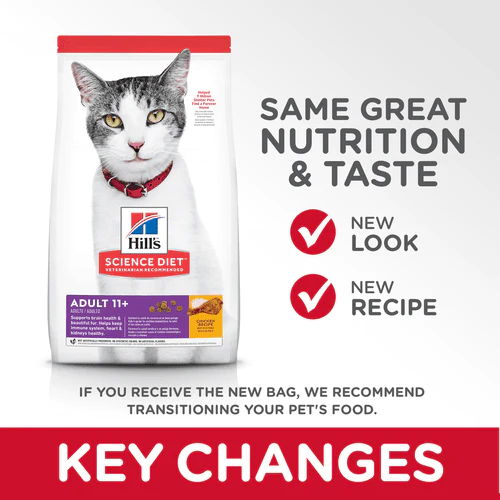 Hill's Science Diet Adult 11+ Chicken Recipe cat food - Image 4