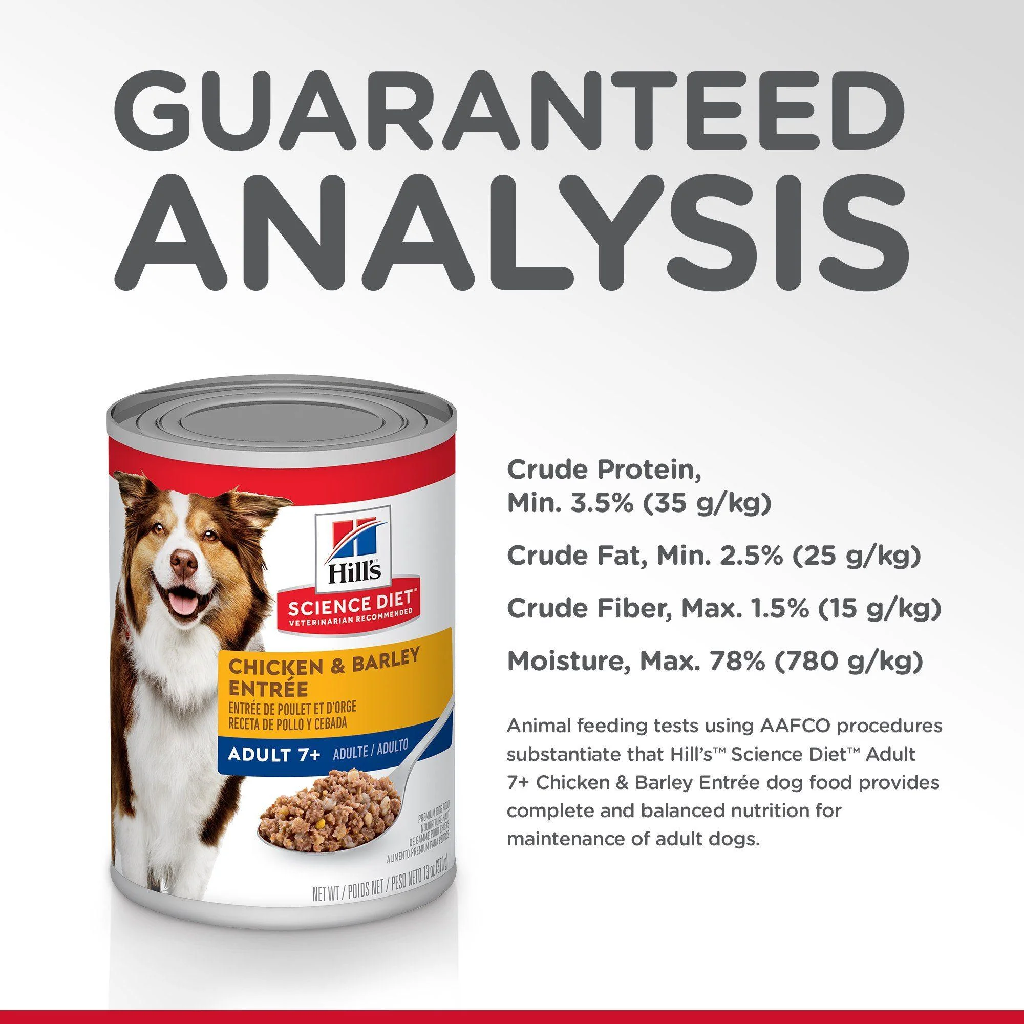 Hill's Science Diet Adult 7+ Chicken & Barley Canned Dog Food - Image 5