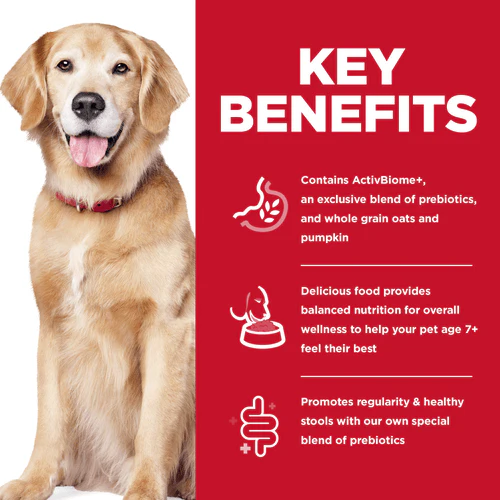 Hill's Science Diet Adult 7+ Perfect Digestion Chicken, Whole Oats & Brown Rice Recipe Dog Food - Image 3