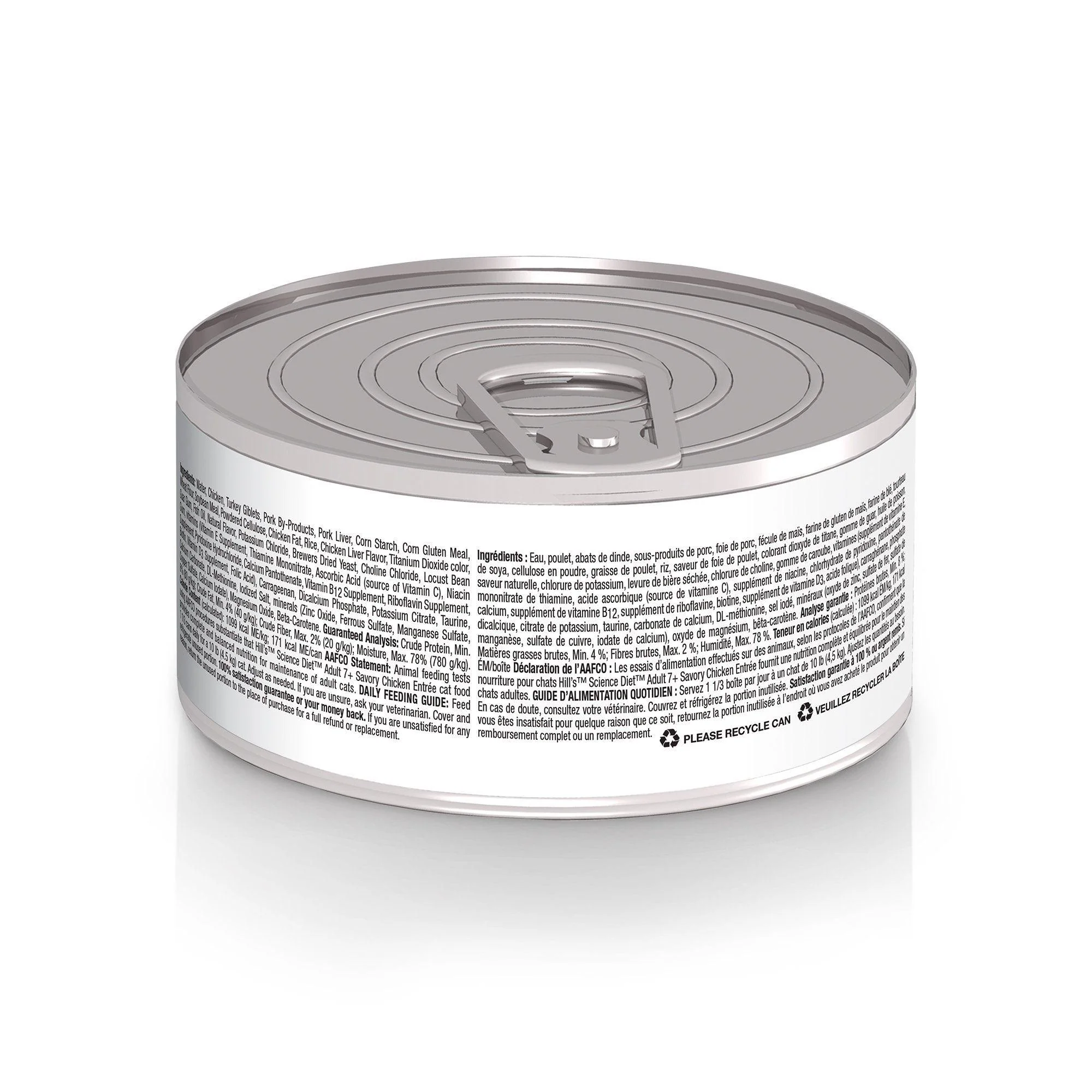 Hill's Science Diet Adult 7+ Savory Chicken Canned Cat Food - Image 3