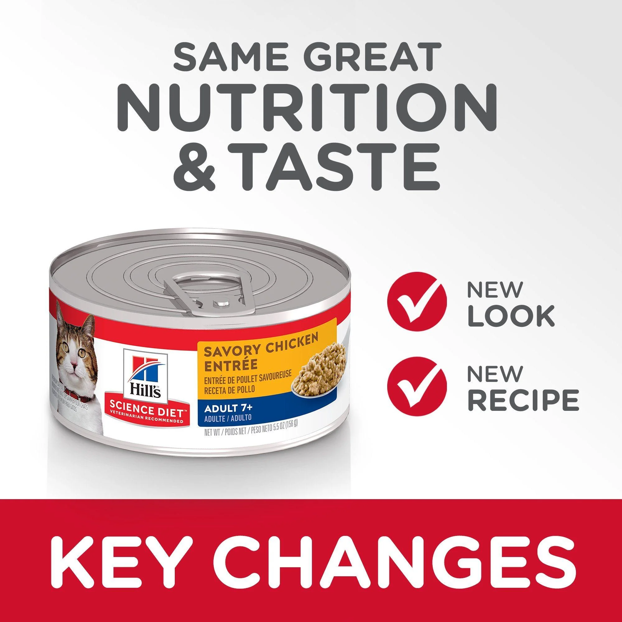 Hill's Science Diet Adult 7+ Savory Chicken Canned Cat Food - Image 4