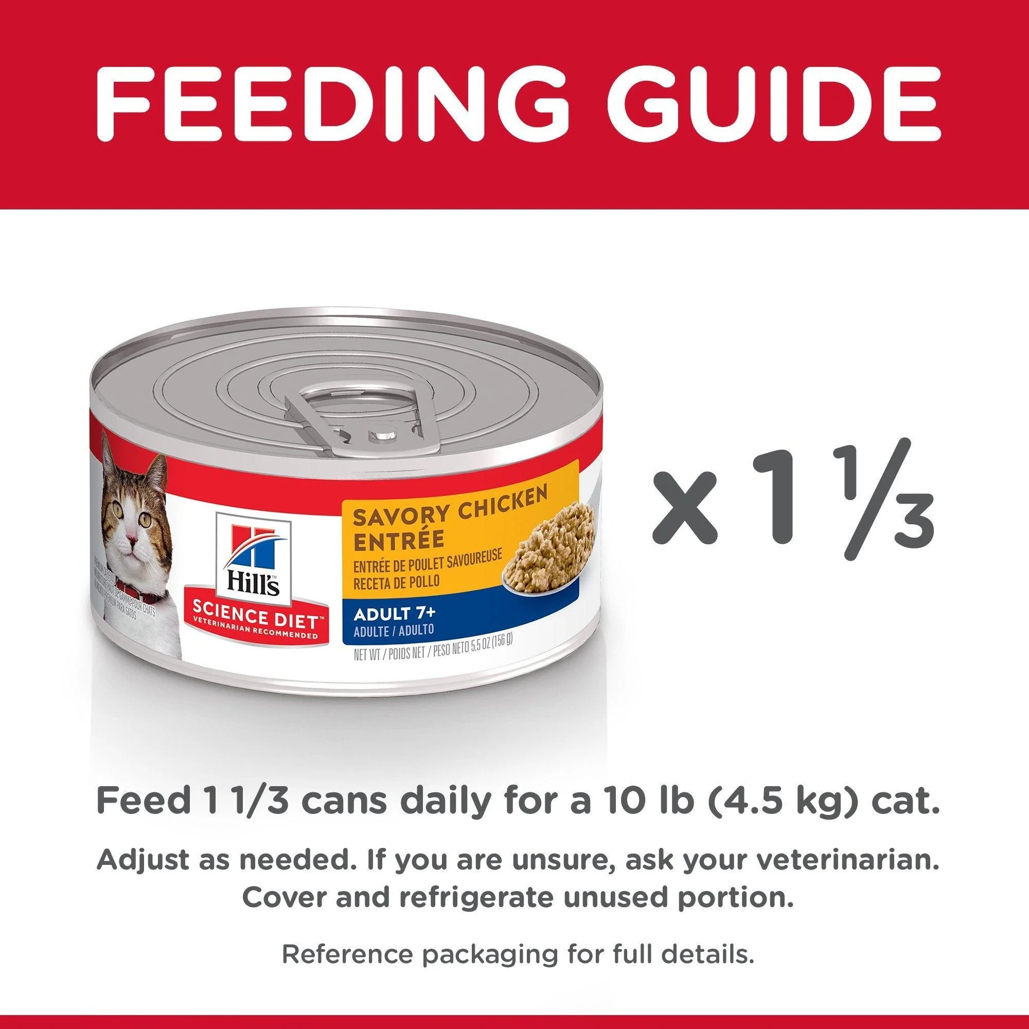 Hill's Science Diet Adult 7+ Savory Chicken Canned Cat Food - Image 8