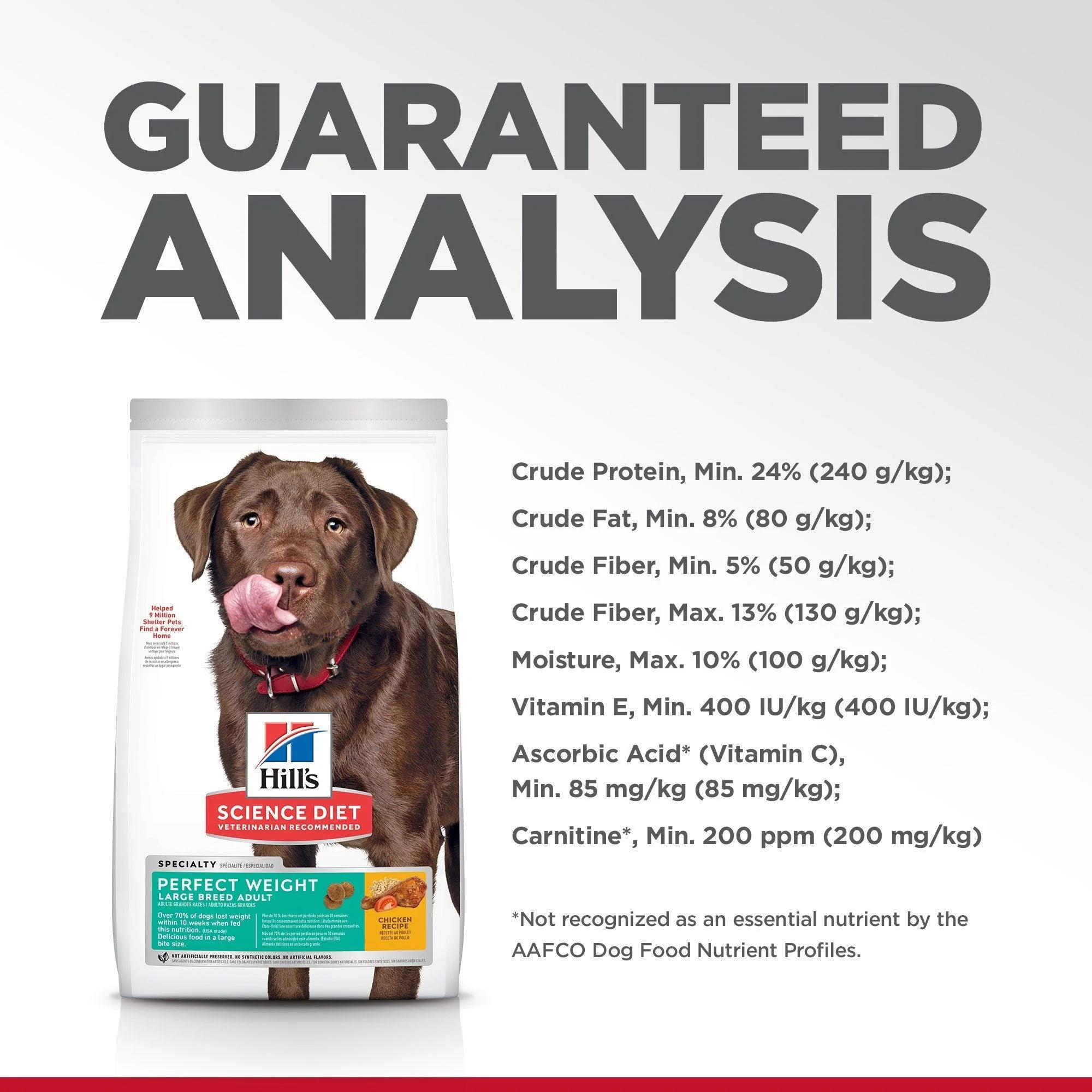 Hill's Science Diet Adult Perfect Weight Large Breed Dry Dog Food, Chicken Recipe - Image 7