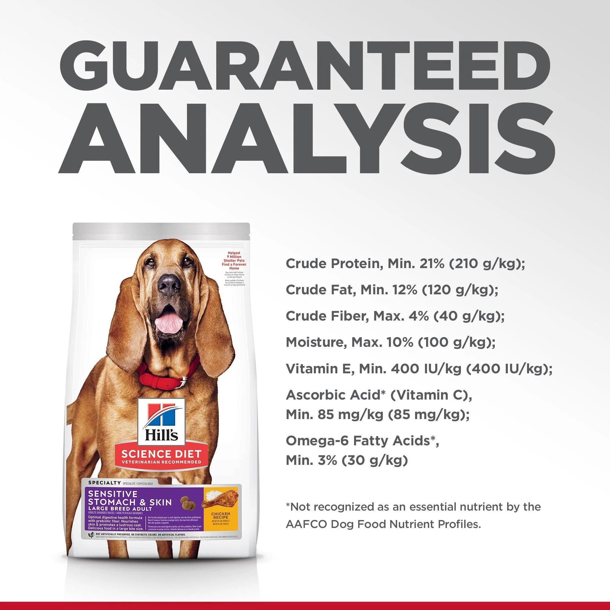 Hill's Science Diet Adult Sensitive Stomach & Skin Large Breed Dry Dog Food, Chicken Recipe - Image 4