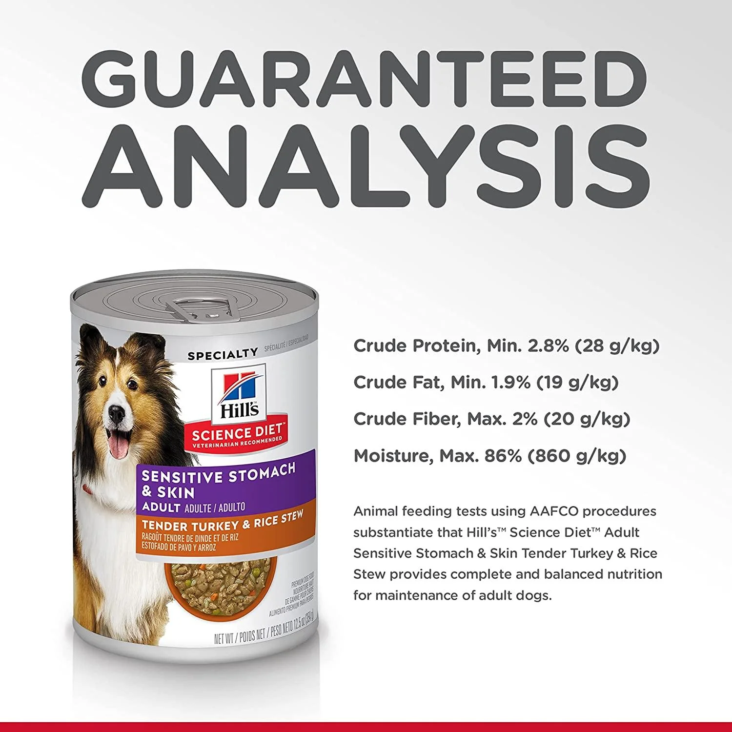Hill's Science Diet Adult Sensitive Stomach & Skin Tender Turkey & Rice Stew dog food - Image 11