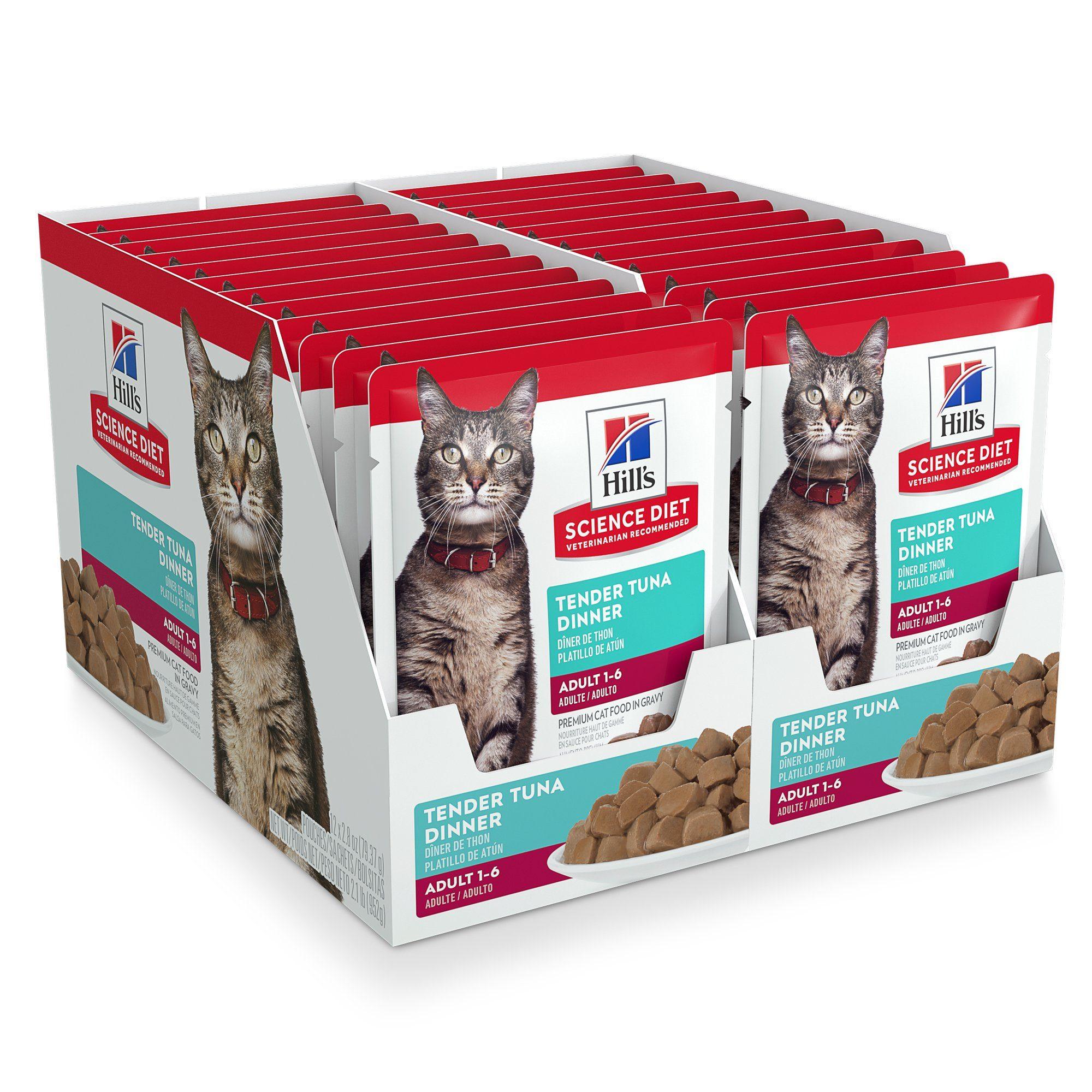 Hill's Science Diet Adult Wet Cat Food, Tuna, 79g pouch - Image 10