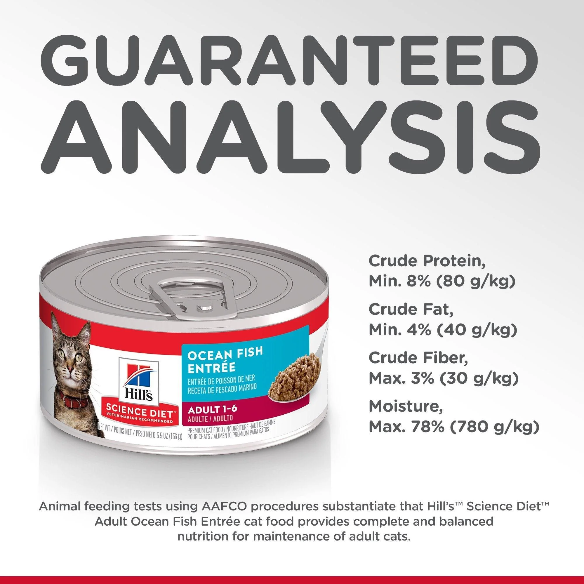 Hill's Science Diet Canned Cat Food Adult Ocean Fish - Image 8