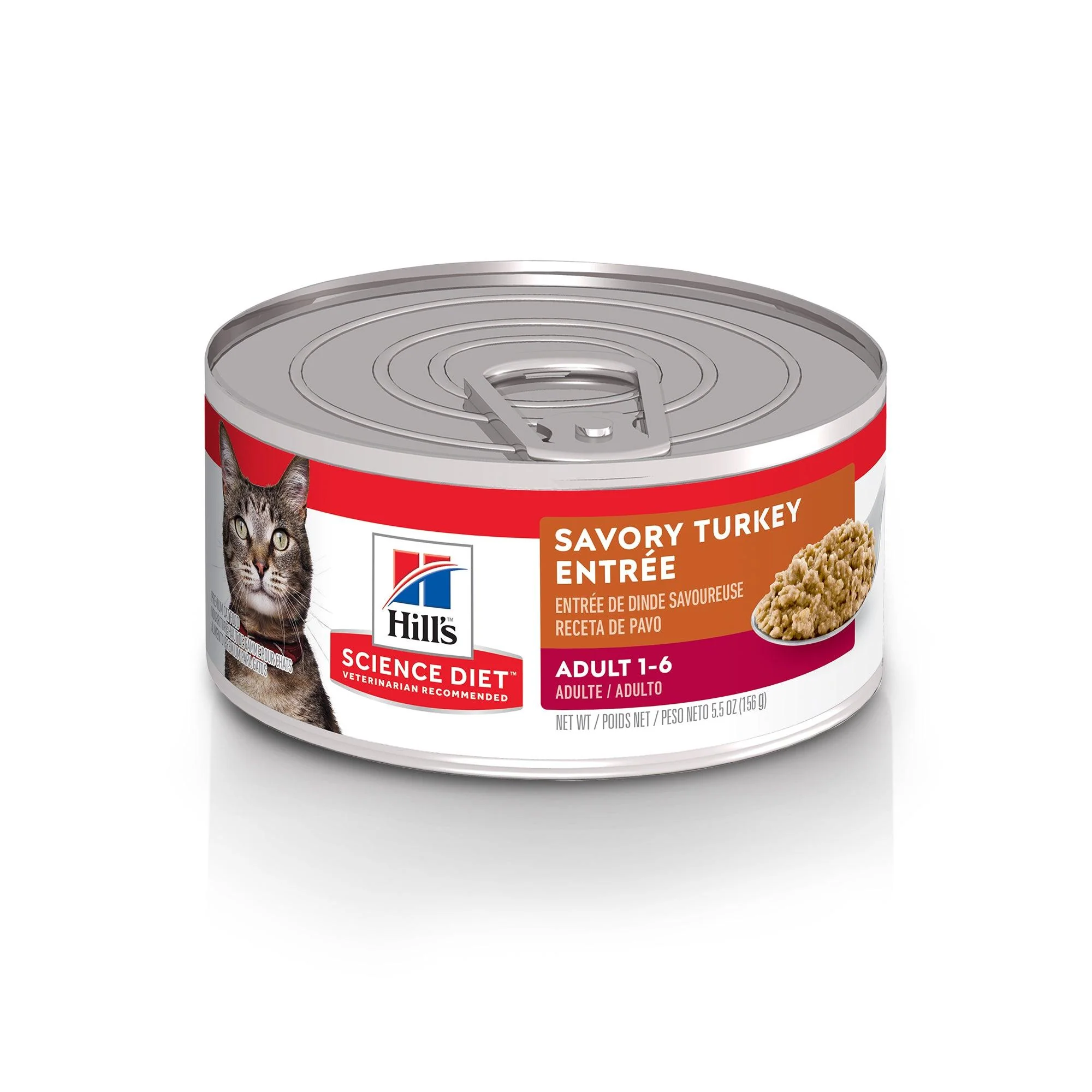 Hill's Science Diet Canned Cat Food Adult Turkey Entrée