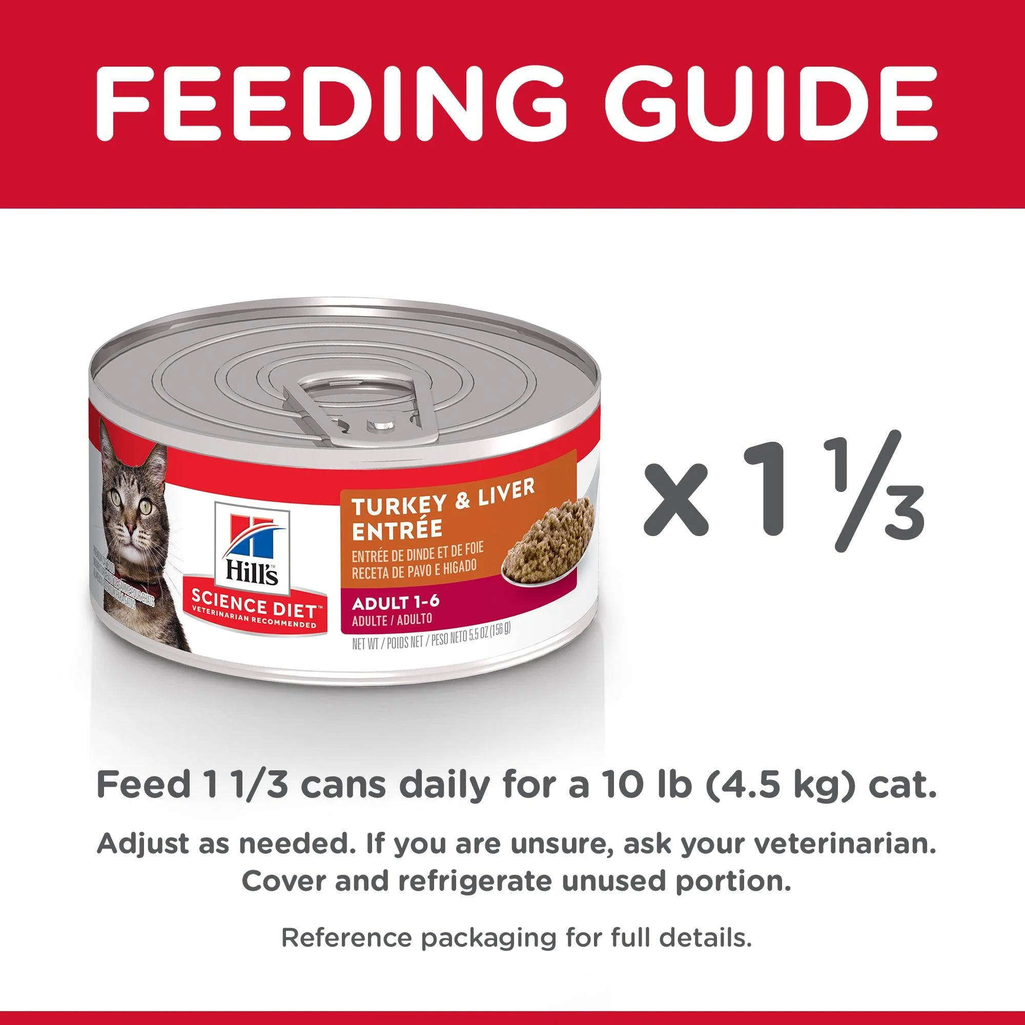 Hill's Science Diet Canned Cat Food Adult Turkey & Liver - Image 6