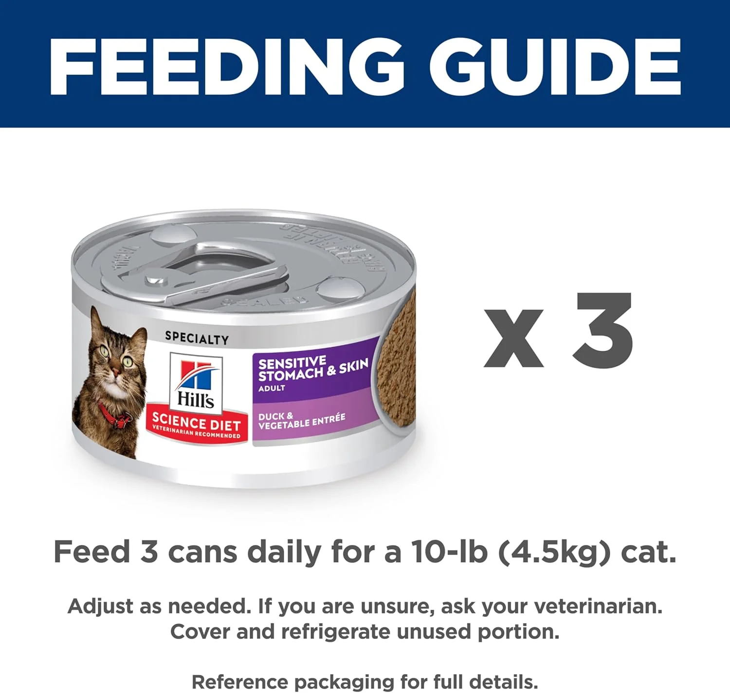 Hill's Science Diet Feline Sensitive Stomach & Skin Duck Canned Cat Food - Image 9