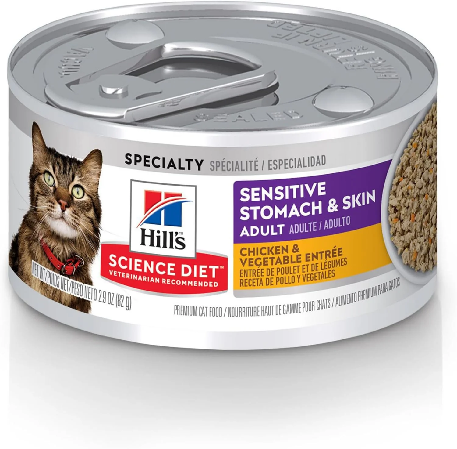Hill's Science Diet Feline Sensitive Stomach & Skin Variety Pack Canned Cat Food - Image 11