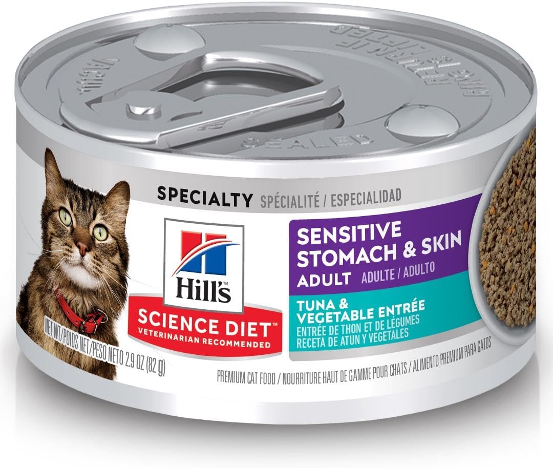 Hill's Science Diet Feline Sensitive Stomach & Skin Variety Pack Canned Cat Food - Image 14