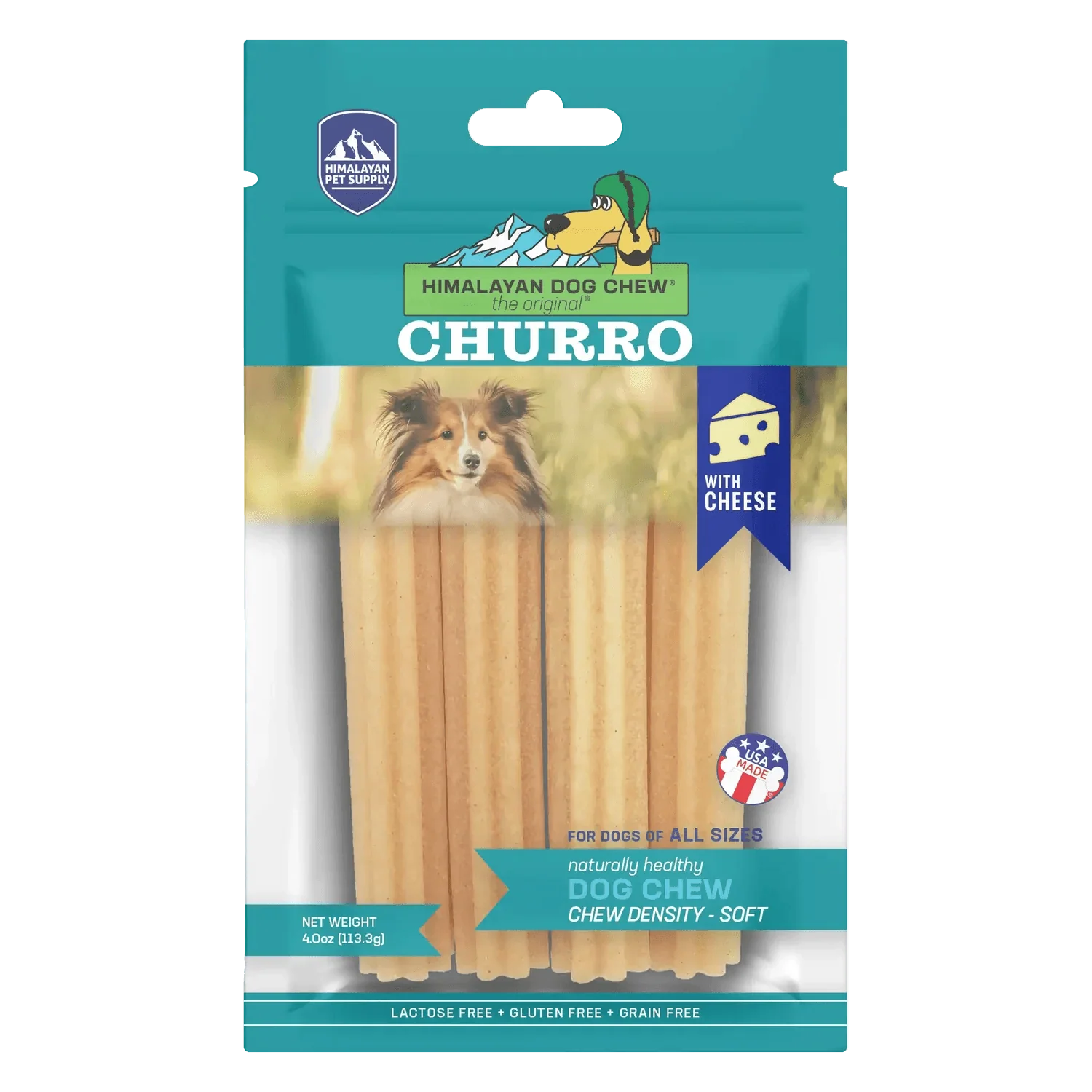 Himalayan Dog Chew Churro Cheese Dog Treat