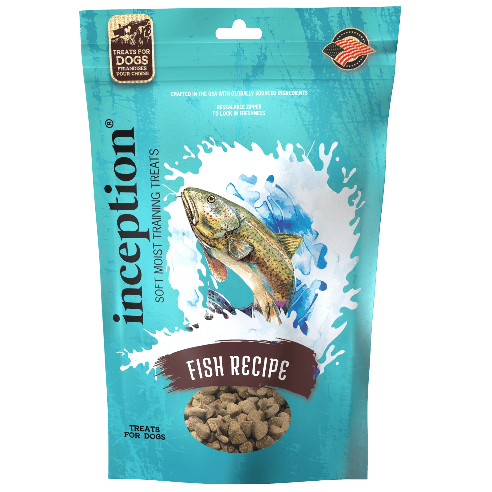 Inception Fish Recipe Soft Moist Training Treat